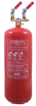 Fire Extinguisher 12Kg Dry Powder Local Appl. Double Outlet