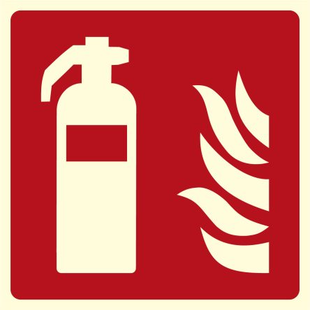 Illumination sign Fire Extinguisher 21x21 ΕΧ201 Class C