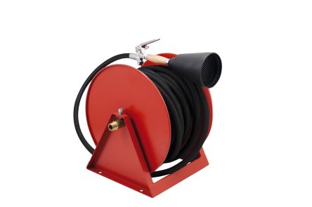 Wall mounted CO2 reel