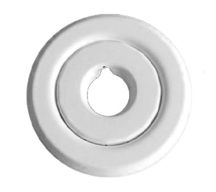 Rosette wall mounted for sprinklers White