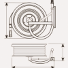 Wall Mounted AUTOMATIC swinging Hose Reel with Fire Hose ¾” - Image 2