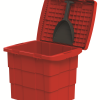 Plastic Sand bucket with spade 108 Lt