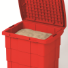 Plastic Sand bucket with spade 108 Lt - Image 2