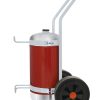 Stainless steel Vessel Trolley 25Kg/Lt