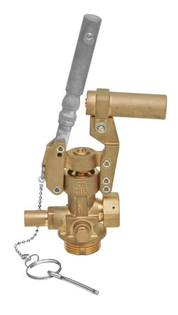 Valve with Safety Bursting Disc Inlet 30X1.5 6Kg / 9Kg / 12kg & 6Lt - 16Lt