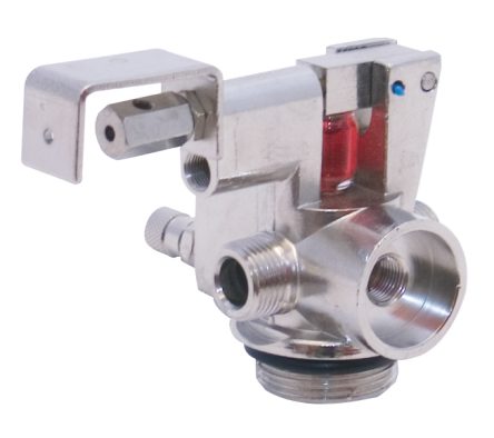 Valve for Dry Powder Permanent System with Double Outlet.