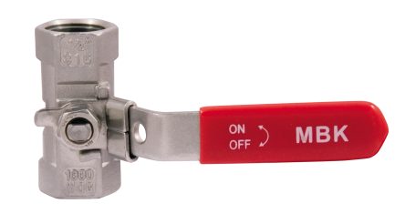 Stainless steel ball valve 3/4 ”