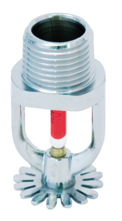 Sprinkler Nickel plated, 68°C, Straight