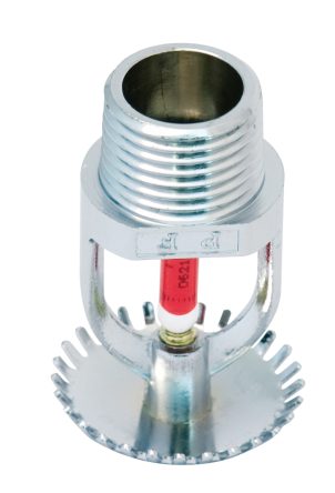Sprinkler Upright 68°C, Nickel plated 1/2”
