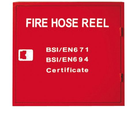 Complete Certificated Fire Hose Cabinet - assembled
