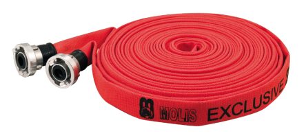 Wire Bound Fire Hose 1" 16 bar 25m red DIN 14811