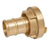 Съединител с резба, месинг, щорц  1 3/4" - Image 2