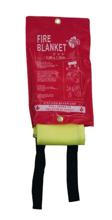 Fire blanket 1,00 x 1,50m in Soft pvc box