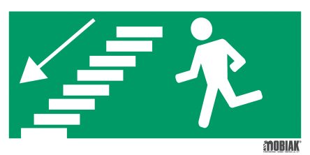 Exit to the left - stairs