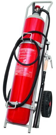 Trolley Fire Extinguisher 30Kg CO2