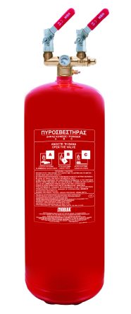 Fire Extinguisher 6Kg Dry Powder Local Appl. Double Outlet
