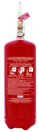 Fire Extinguisher 12Kg Dry Powder Local Appl. Fuse Conn.