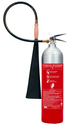 5кг Пожарогасител CO2 , алуминиев съд