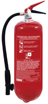 Fire Extinguisher 6Kg Dry Powder type D