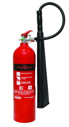 Fire Extinguisher 5Kg CO2 (BSI KITEMARK) with Alum. Cylinder