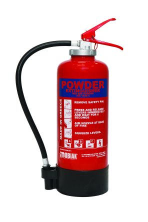 Fire Extinguisher 6Kg Dry Powder (BSI KITEMARK) with Int. Cartridge