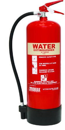 Fire Extinguisher 9Lt Water (BSI KITEMARK)