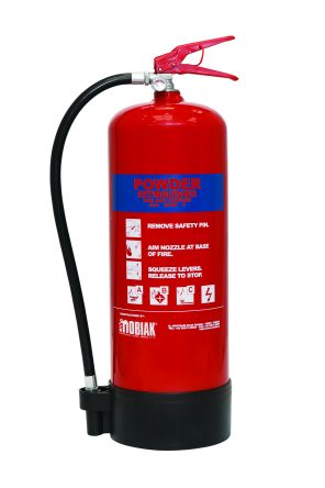 Fire Extinguisher 9Kg powder (BSI KITEMARK) - Image 2