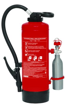 Fire Extinguisher 6Kg with external cartidge CO2 150g