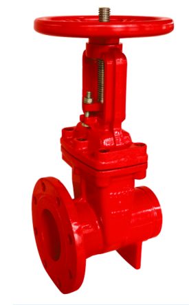 200PSI-OS&Y Type FlangedxGrooved End Gate Valve