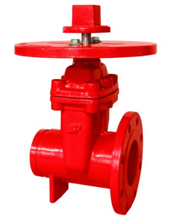 200PSI-NRS Type FlangedxGrooved Gate Valve