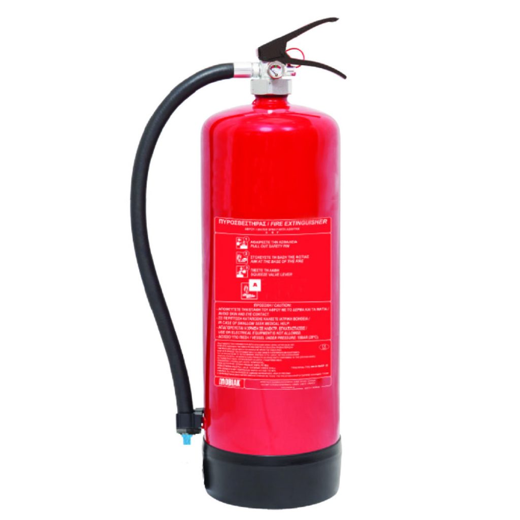 Portable Fire Extinguisher 6Lt for Lithium Batteries ДЕНИ ФАЙЕР ООД