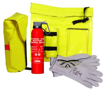 small Fire Suppression Kit for Lithium-Ion Battery Fires
