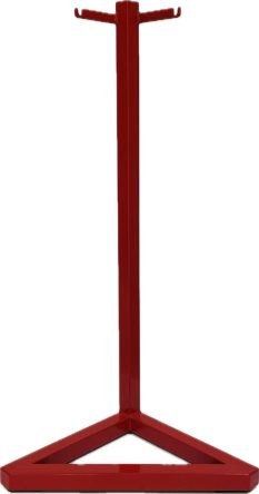 Double stand for fire extinguishers without mark